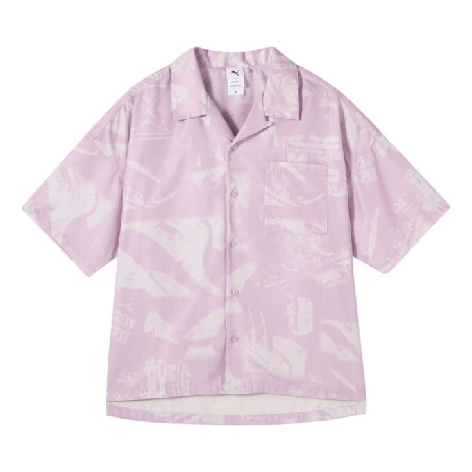 Camisa D Aop «Rosa»