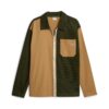 Camisa de pana Downtown «Marrón Verde Oliva»