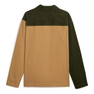 Camisa de pana Downtown «Marrón Verde Oliva»
