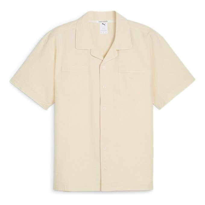 Camisa de seersucker MMQ «Nieve alpina»