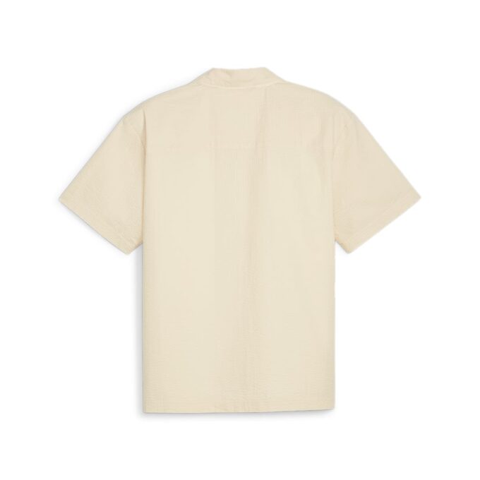 Camisa de seersucker MMQ «Nieve alpina»