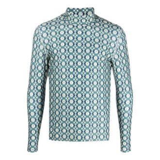 Camisas de cuello alto de manga larga «Verdes»