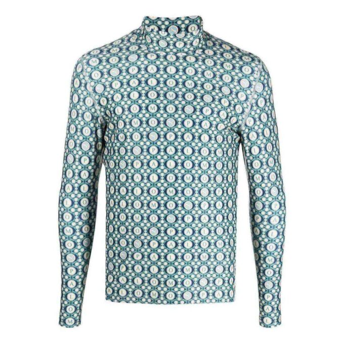 Camisas de cuello alto de manga larga «Verdes»