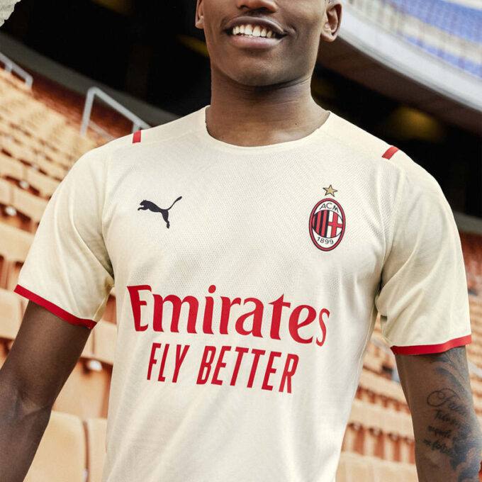 Camiseta Adidas de visitante del AC Milan 22/23 «Blanca»