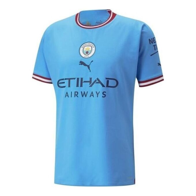Camiseta auténtica del Manchester City FC 22/23 (local) «Azul»