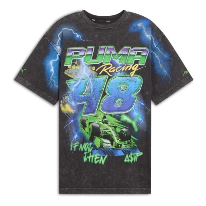 Camiseta Bolt de PUMA x A$AP ROCKY «Negro lavado»