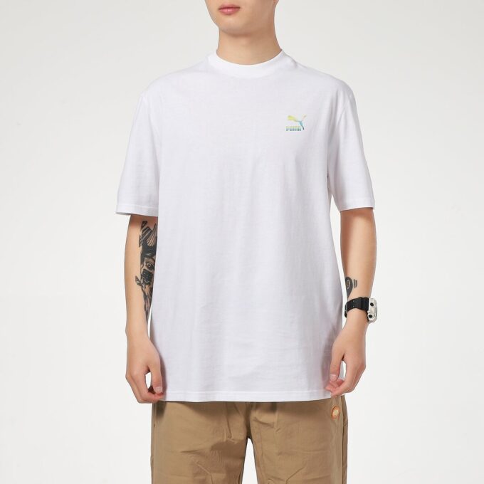 Camiseta clásica con logotipo «blanca»