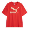 Camiseta clásica de manga corta GS «Rojo y dorado»