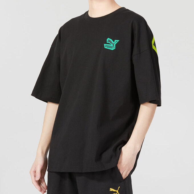 Camiseta clásica de manga corta Street Sport «Negra»