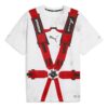 Camiseta con cinturón de seguridad PUMA x A$AP ROCKY «Blanco y rojo»