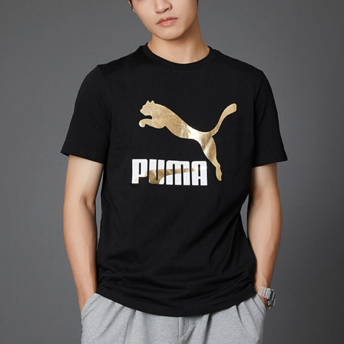 Camiseta con el logotipo clásico «Black Gold»