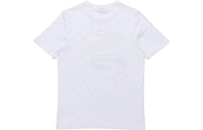 Camiseta con el logotipo clásico «Blanco, dorado y negro»