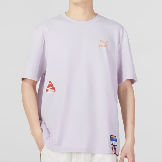 Camiseta con el logotipo de Sportswear «Morada»