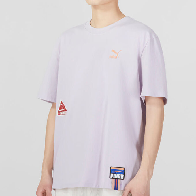 Camiseta con el logotipo de Sportswear «Morada»