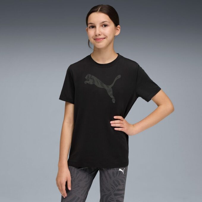 Camiseta con estampado animal para niños grandes Train All Day Essentials