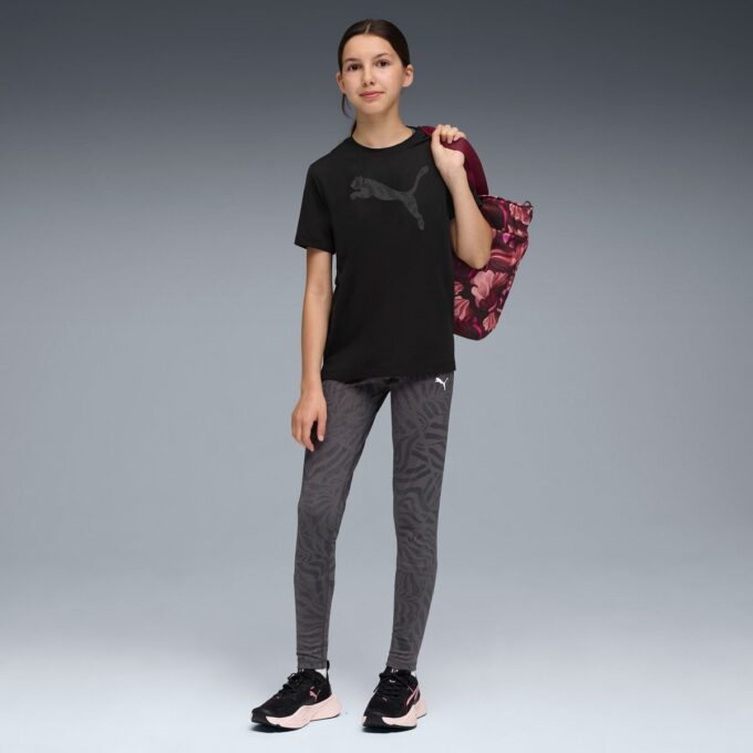 Camiseta con estampado animal para niños grandes Train All Day Essentials