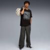 Camiseta con estampado de caja para hombre