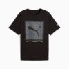 Camiseta con estampado de caja para hombre