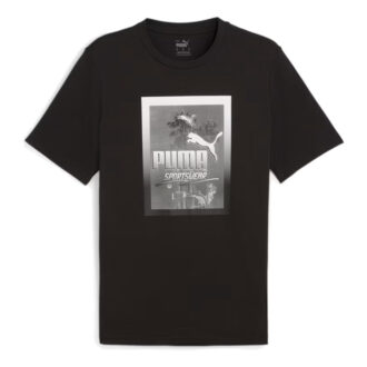 Camiseta con fotoimpresión gráfica «Negra»