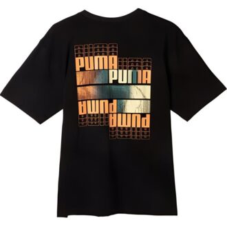 Camiseta con fotoimpresión gráfica «Negra»