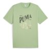 Camiseta con gráfico de frutas «Verde claro»