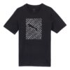 Camiseta con gráficos de gato «Negra»