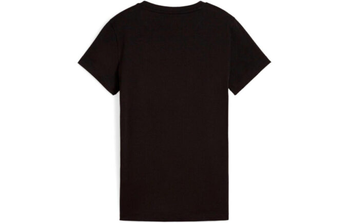Camiseta con logo de camuflaje (mujeres) «Negra»