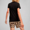 Camiseta con logo de camuflaje (mujeres) «Negra»