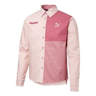 Camiseta con logo para exteriores «Rosa y blanco»