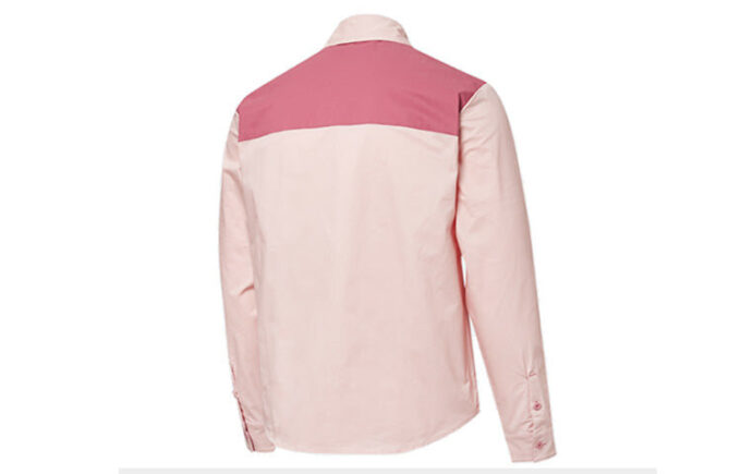 Camiseta con logo para exteriores «Rosa y blanco»