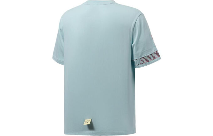Camiseta corta con gráfico PUMA x Michael Lau «Azul y negro»