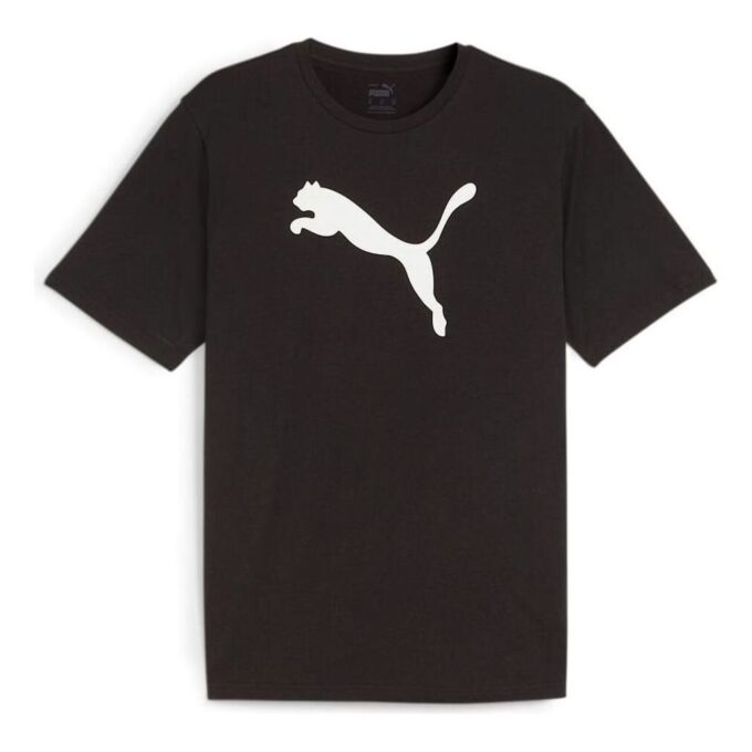 Camiseta de algodón con el logotipo de teamRISE «Negra»