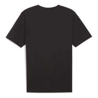 Camiseta de algodón con el logotipo de teamRISE «Negra»