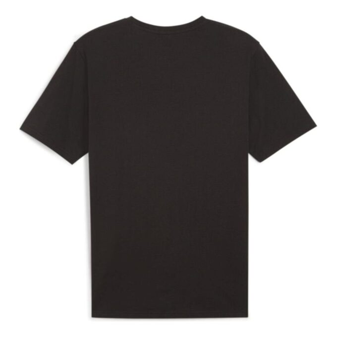 Camiseta de algodón con el logotipo de teamRISE «Negra»
