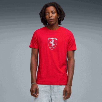 Camiseta de automovilismo para hombre de la Scuderia Ferrari