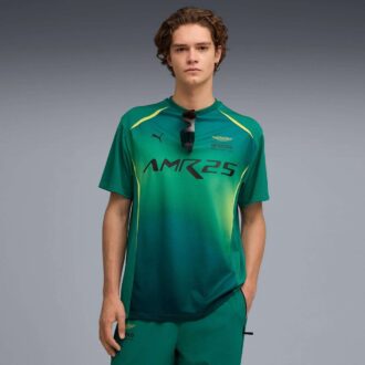 Camiseta de automovilismo para hombre PUMA x ASTON MARTIN ARAMCO F1® TEAM