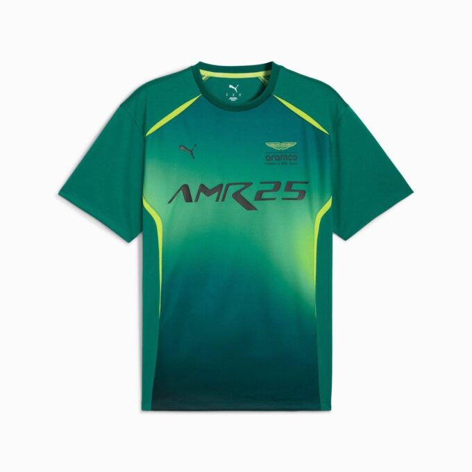Camiseta de automovilismo para hombre PUMA x ASTON MARTIN ARAMCO F1® TEAM