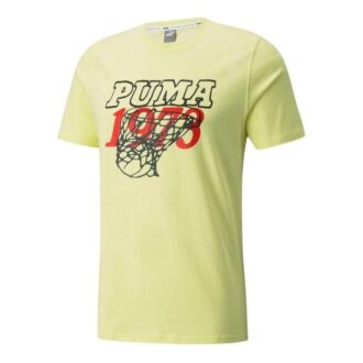 Camiseta de baloncesto de manga corta Scouted «Amarillo, negro y rojo»