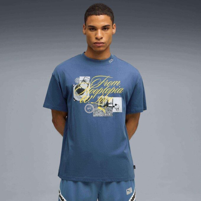 Camiseta de baloncesto extragrande Hooptopia para hombre
