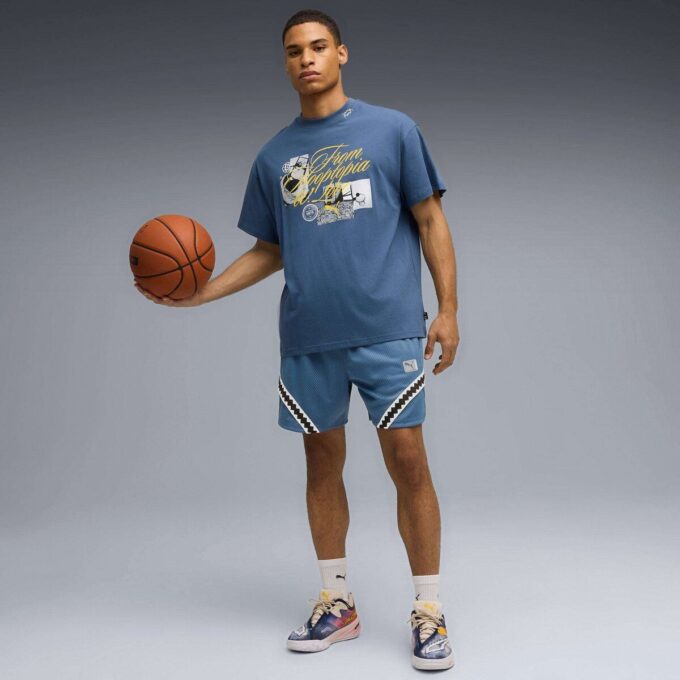 Camiseta de baloncesto extragrande Hooptopia para hombre