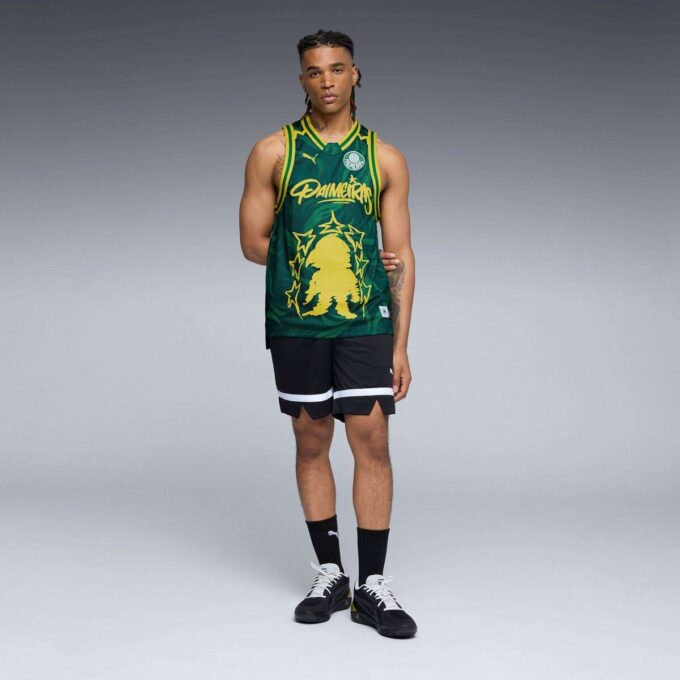 Camiseta de baloncesto HOOPS x SE Palmeiras para hombre