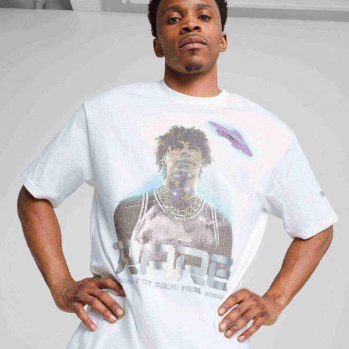 Camiseta de baloncesto Melo Alien Skin para hombre Camiseta de baloncesto Melo Alien Skin para hombre