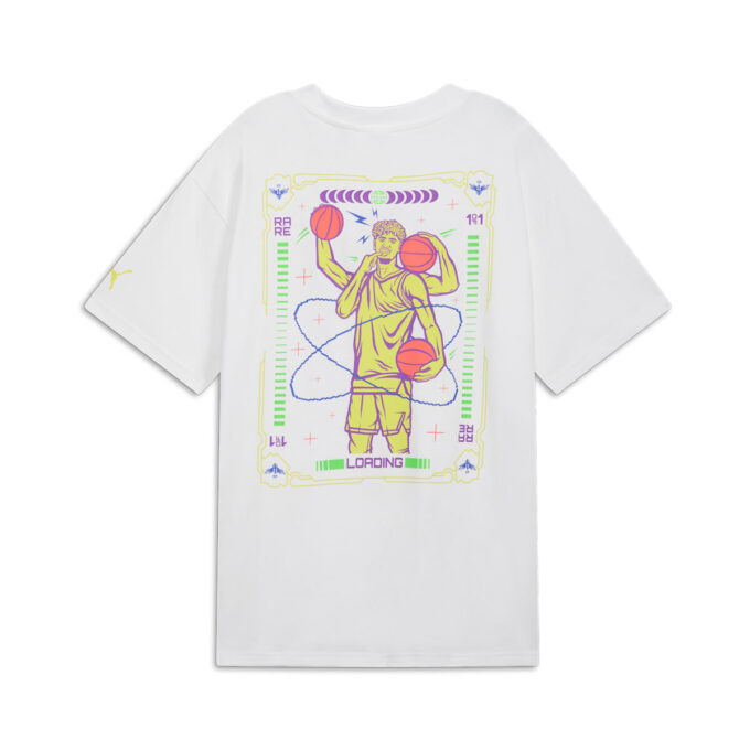Camiseta de baloncesto PUMA x Melo Spark «Blanca»