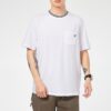 Camiseta de bolsillo Downtown «Blanca y negra»