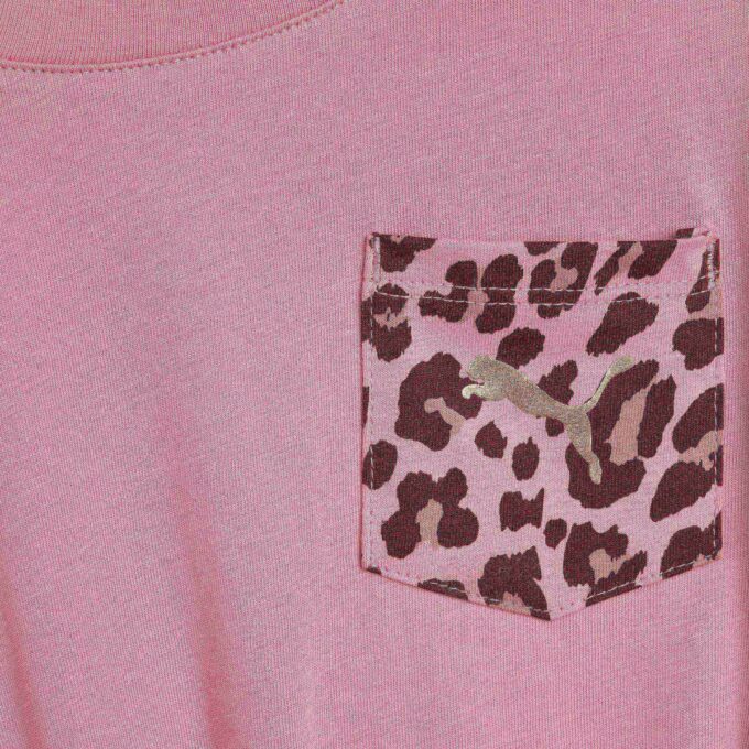 Camiseta de bolsillo para niños pequeños con estampado de animales Camiseta de bolsillo para niños pequeños con estampado de animales
