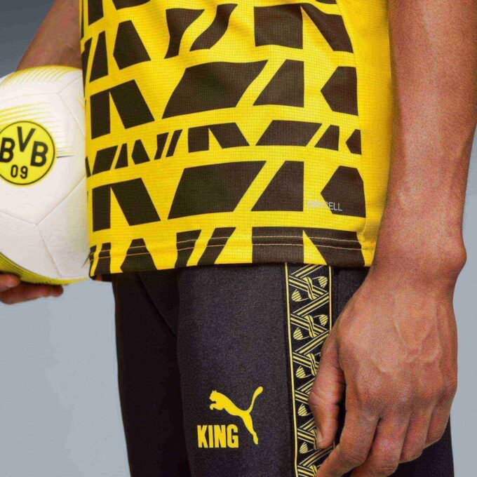 Camiseta de calentamiento de fútbol del BVB para hombre