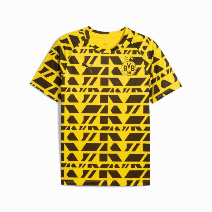 Camiseta de calentamiento de fútbol del BVB para hombre