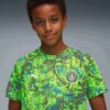 Camiseta de calentamiento de fútbol para niños grandes del Manchester City antes del partido
