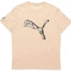 Camiseta de concienciación sobre la AOP «Beige, negro y blanco»