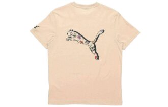 Camiseta de concienciación sobre la AOP «Beige, negro y blanco»